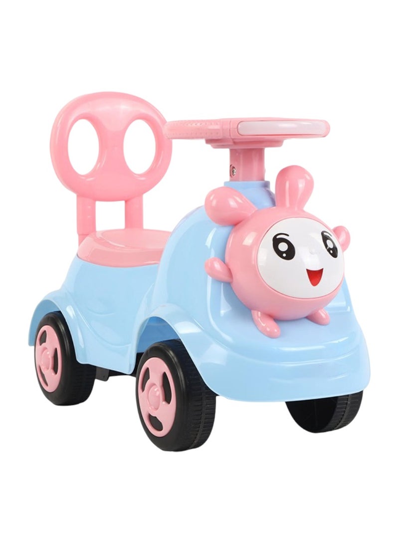 Adorable Toddler Ride-On Car with Backrest – Push Toy Vehicle for Kids (1-3 Years) - Image 2