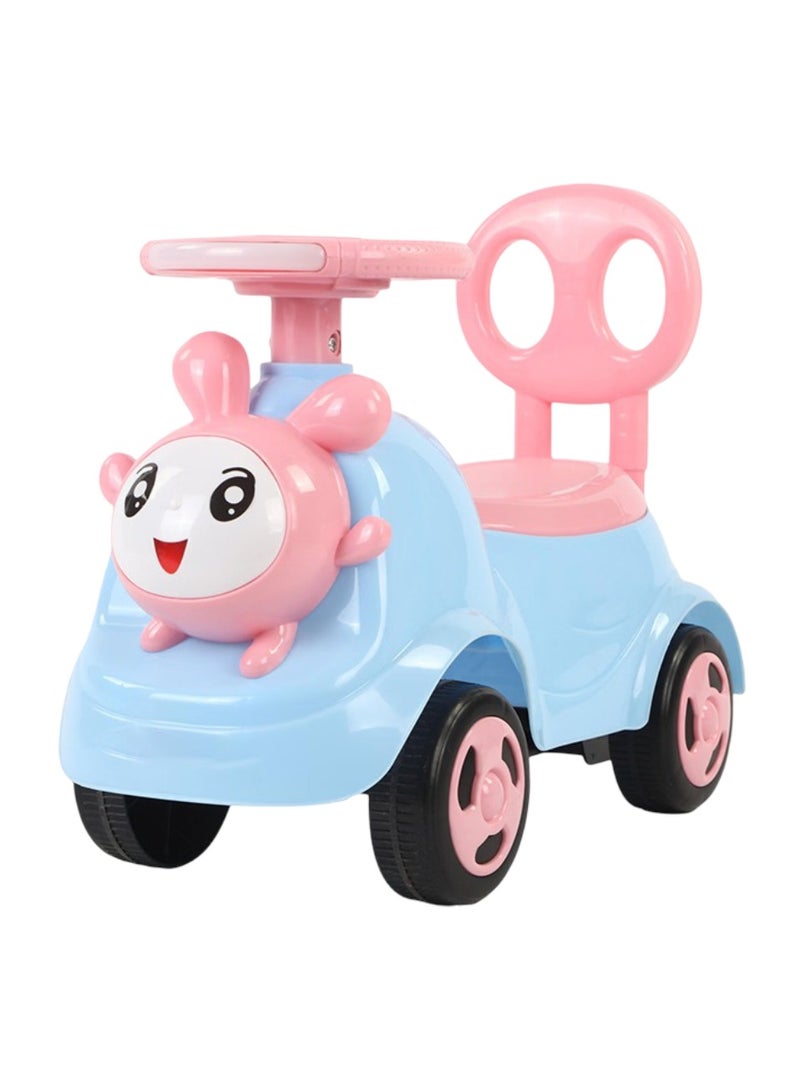 Adorable Toddler Ride-On Car with Backrest – Push Toy Vehicle for Kids (1-3 Years) - Image 1