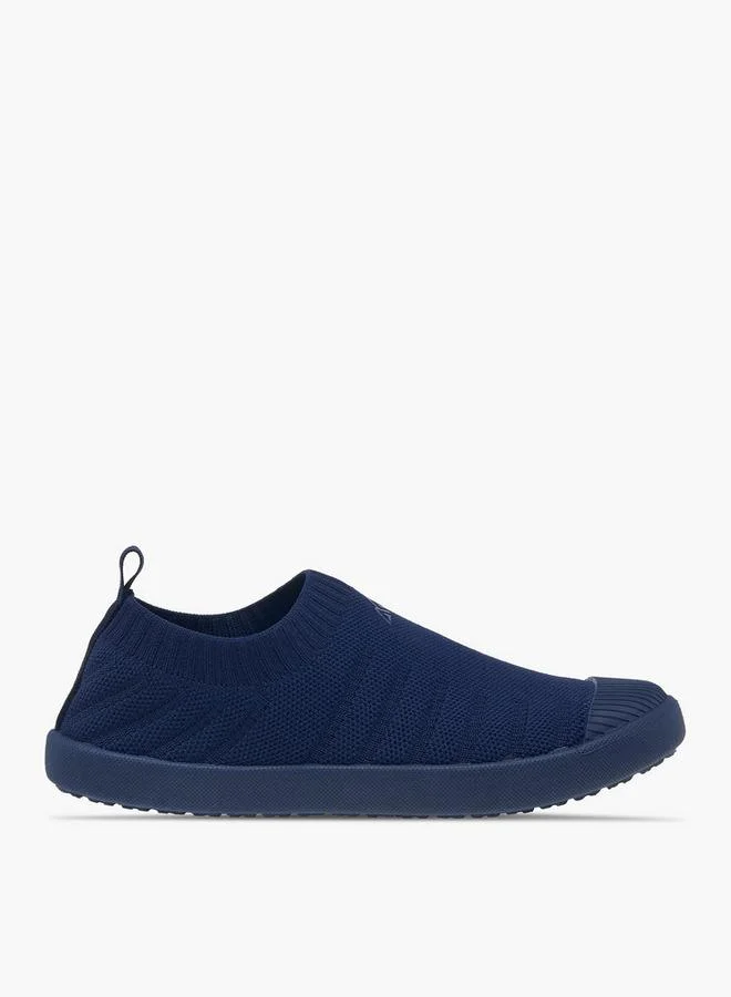Oaklan by Shoexpress NAVY Boys Textured Slip-On Sports Shoes for Men | Best Price UAE