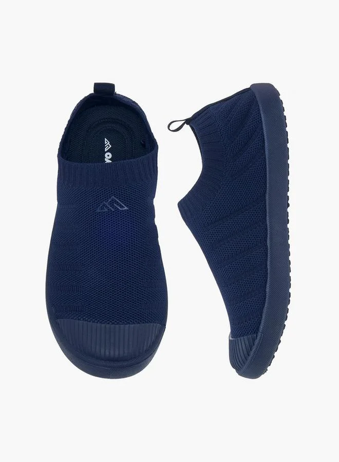 Oaklan by Shoexpress NAVY Boys Textured Slip-On Sports Shoes for Men | Best Price UAE