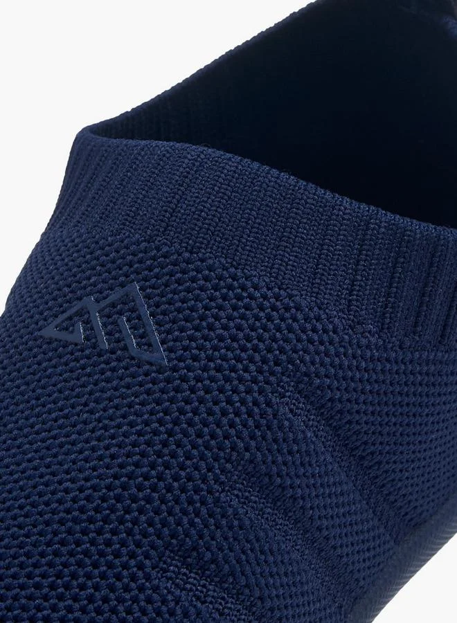 Oaklan by Shoexpress NAVY Boys Textured Slip-On Sports Shoes for Men | Best Price UAE