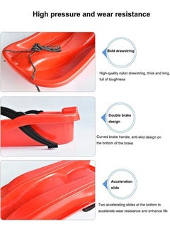 RollsTimi  Outdoor Sports Snow Grass Sand Board with Rope and Hand Brake  - Image 4