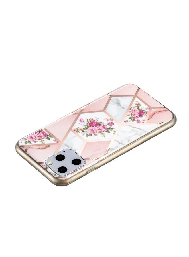 Zaboon Case For iPhone 11 Pro Max Electroplated Marble Pattern TPU Phone Case - Image 3