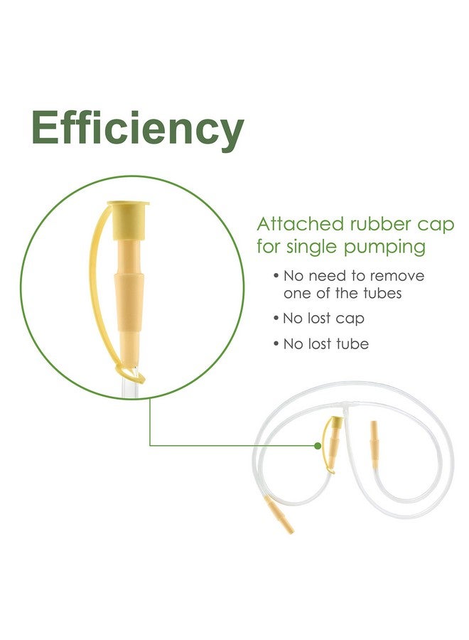 Maymom Tubing Set Compatible with Medela Freestyle Breastpump but NOT Freestyle Flex; Compatible with Medela Freestyle Pump; Also Suitable for Spectra S1 S2 Pumps to use Freestyle Flange Connectors - Image 4