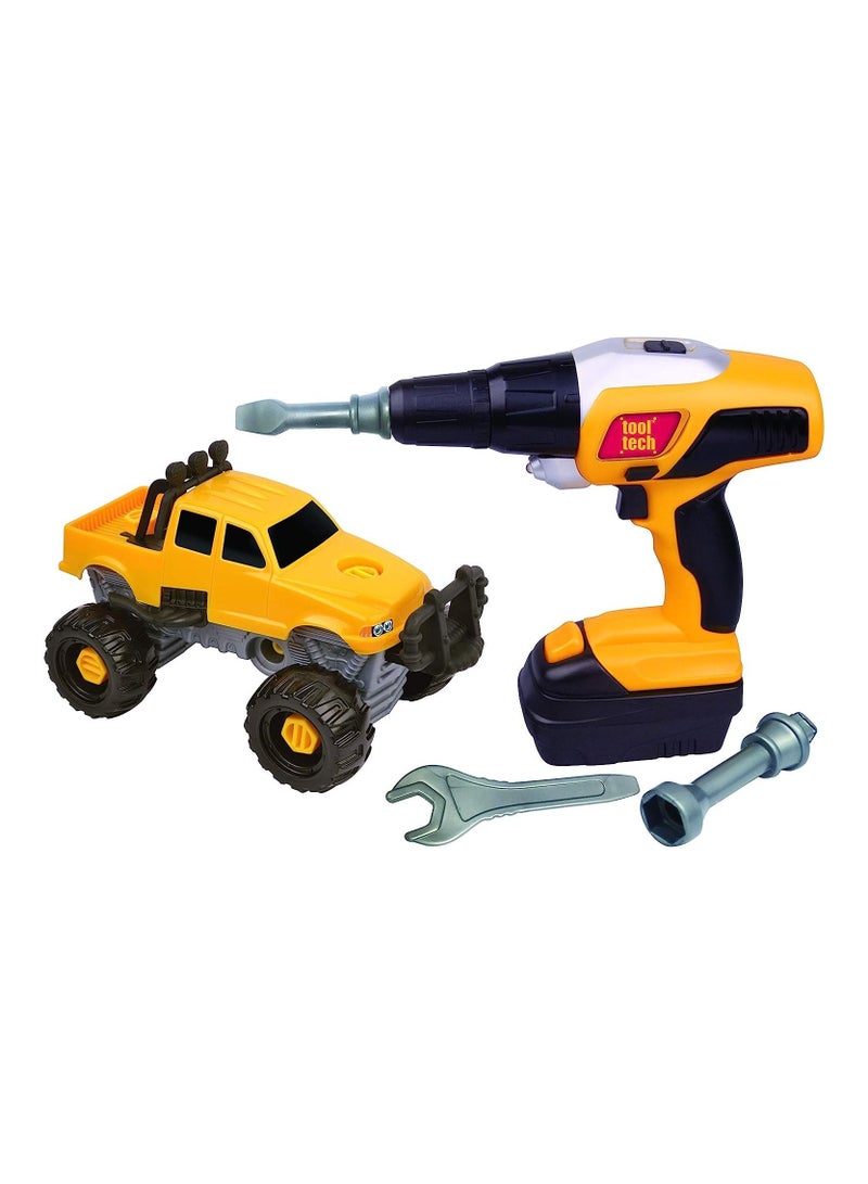 redbox Tool Tech Take Apart Truck with Power Drill - Image 1