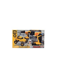 redbox Tool Tech Take Apart Truck with Power Drill  - Image 3