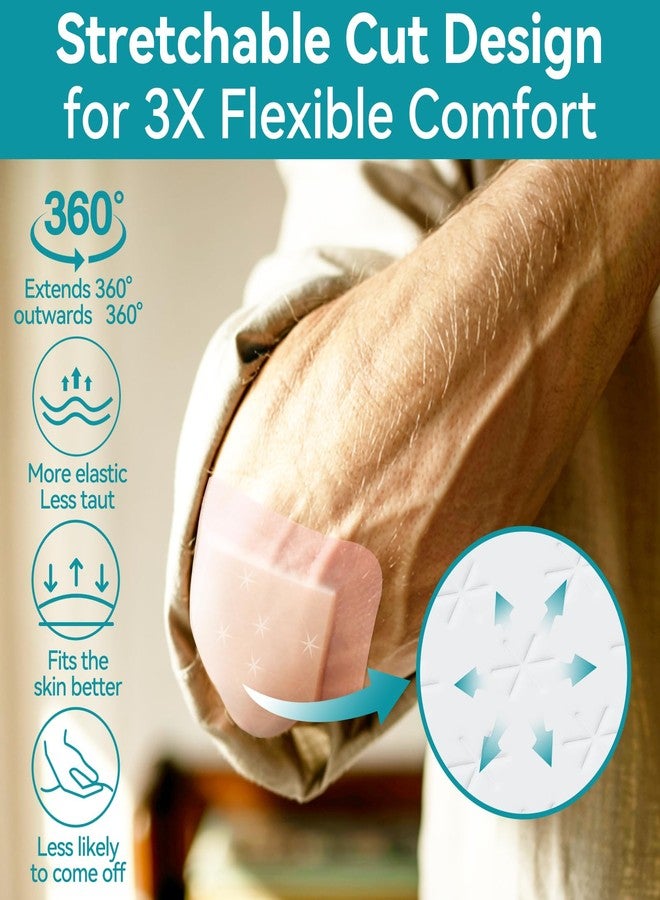 Dimora Ultra Soft Silicone Foam Dressing 4"x4" (10 Pack)- Super Absorbent Wound Dressing with Widened Border, Adhesive Foam Bandages for Bed Sores, Ulcer, Surgical Wound - Image 4