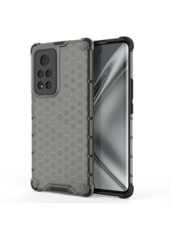 زبون جراب Honor View40 المقاوم للصدمات من مادة PC + TPU على شكل قرص العسل  - Image 2