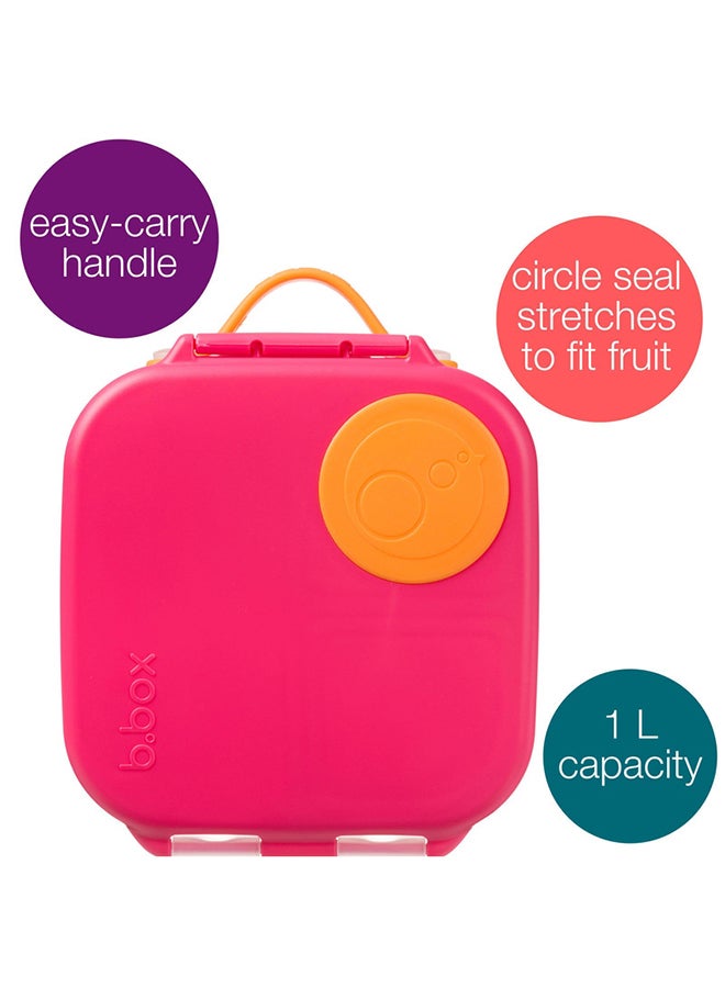 b.box Mini Lunchbox, Bento Box with 3 Compartments (2 Leakproof), Ideal for Toddlers, Kids Lunch & Snacks, Fits Whole Piece of Fruit, BPA Free - Image 3