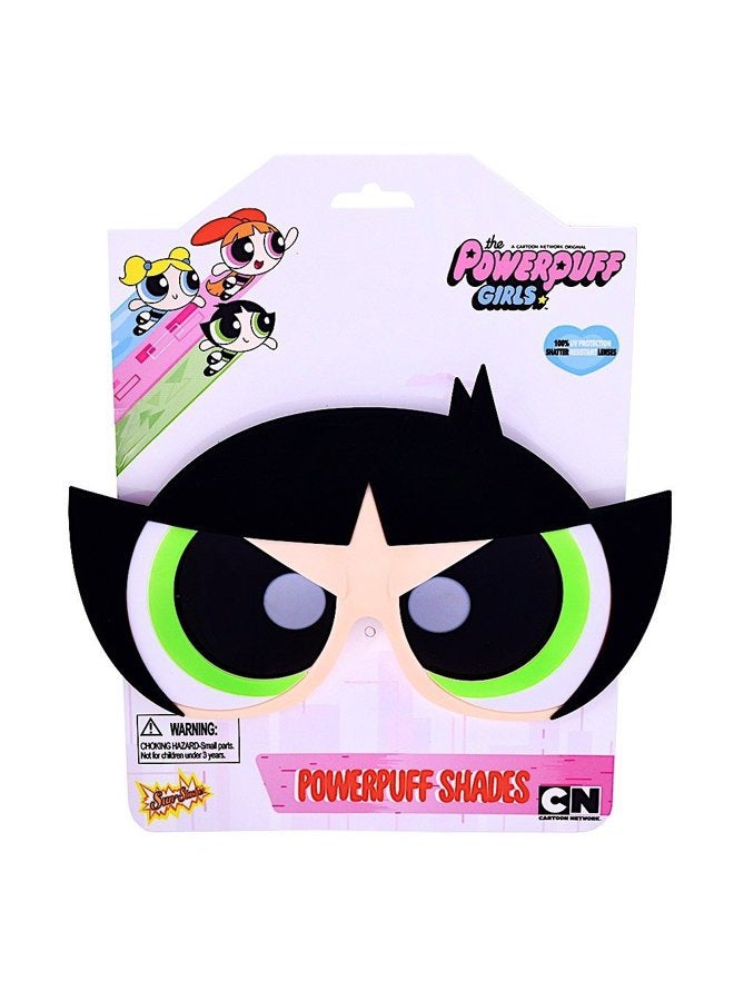 Sun-Staches Costume Sunglasses Power Puff Girls Buttercup Party Favors UV400 - Image 2
