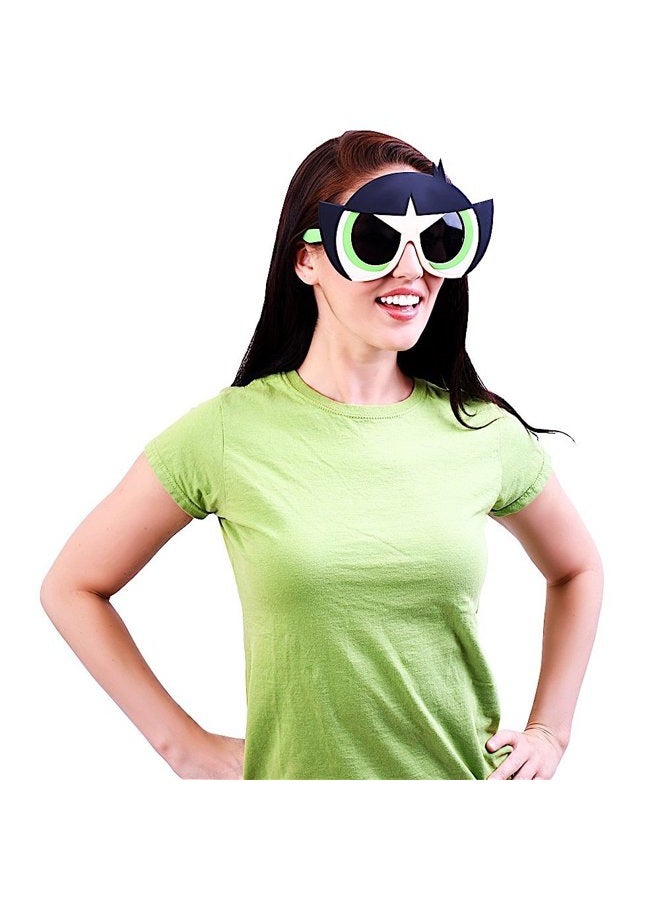 Sun-Staches Costume Sunglasses Power Puff Girls Buttercup Party Favors UV400 - Image 5