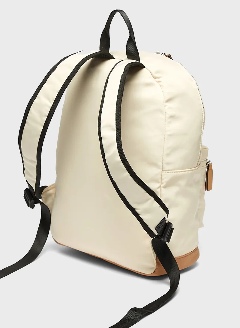 Lee Cooper Top Handle Logo Backpack