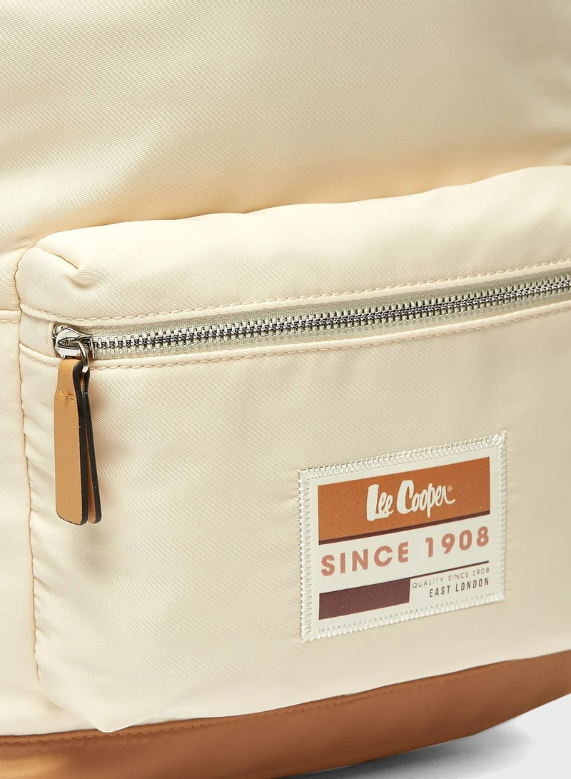 Lee Cooper Top Handle Logo Backpack