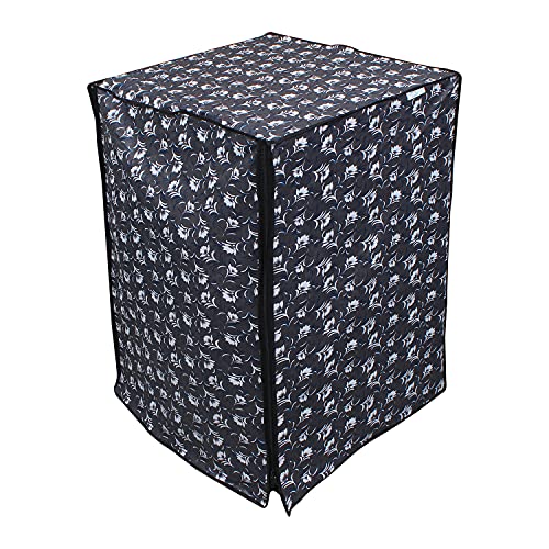 Lithara Waterproof Front Load Washing Machine Cover For 6 kg, 6.2 Kg, 6.5 Kg, 7 Kg (Design_05) - Image 3