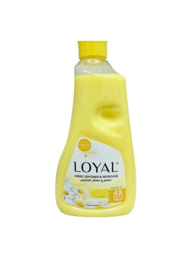 Loyal Aroma De Sa Fabric Softener & Freshener With 4X Freshness up to 75 Loads- 1.5Ltr