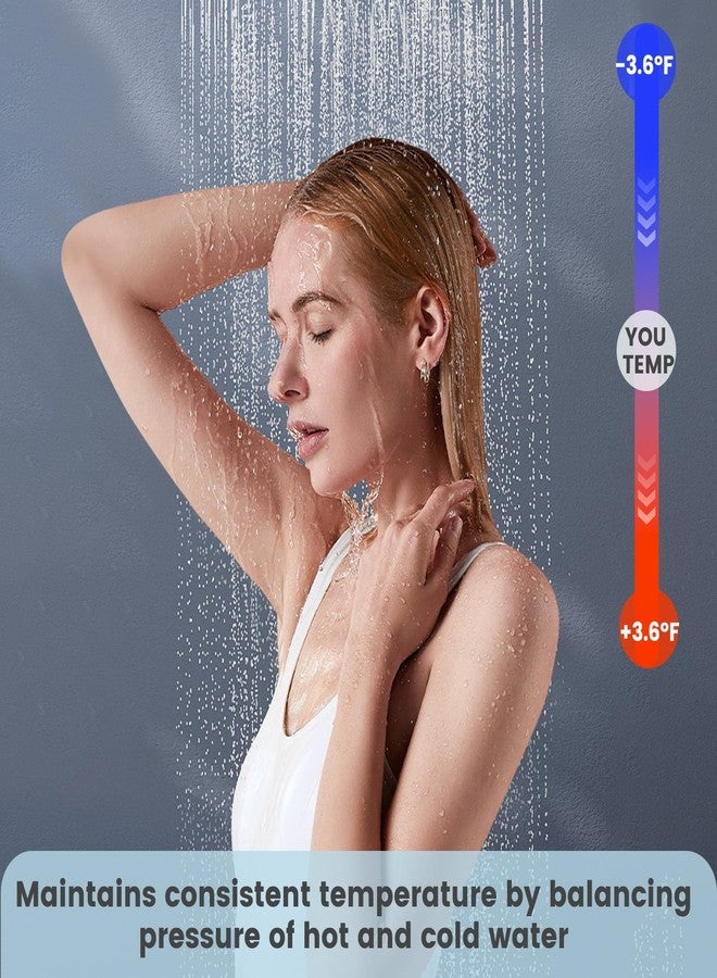 مجموعة خرطوشة صمام الدش RP46074، خرطوشة دش لصنبور سلسلة 13/14 للدش وحوض الاستحمام، طقم إصلاح خرطوشة صمام عالمي بمقبض واحد، بديل لخرطوشة دش الشاشة، قطعتان - Image 4