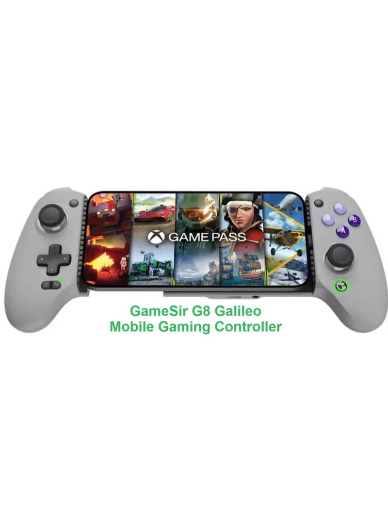 General Professional Gamepad GameSir G8 Galileo Mobile Gaming Controller for Android & iPhone 15 Series (USB-C), Plug and Play Gamepad with Hall Effect Joysticks/Hall Trigger, 3.5mm Audio Jack  - Image 1