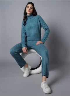 HIGH STAR Women Green Co-ord Sets  - Image 5