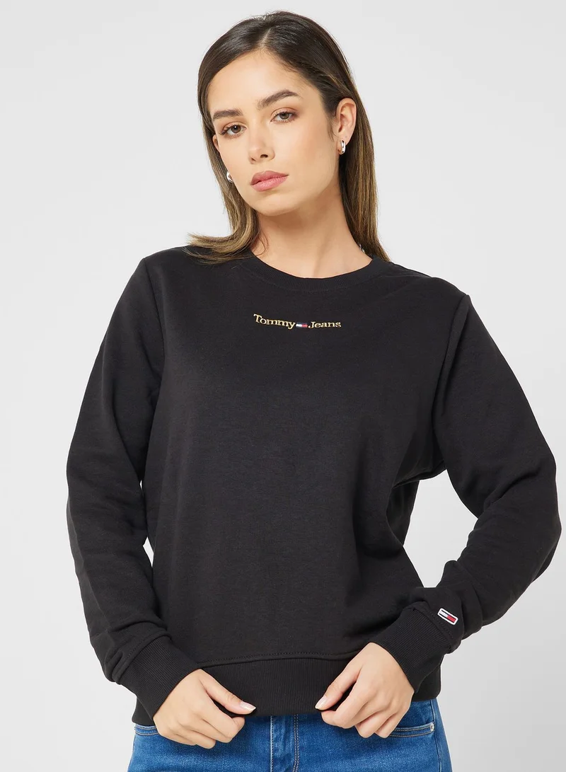 TOMMY JEANS Crew Neck Sweatshirt