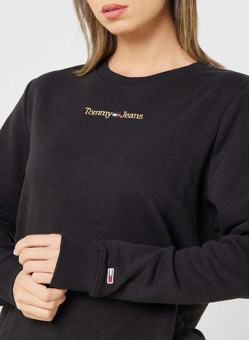TOMMY JEANS Crew Neck Sweatshirt