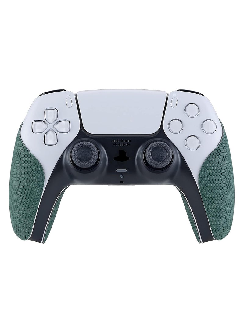PlayVital Pine Green Anti-Skid Sweat-Absorbent Controller Grip for PS5 Controller, Professional Textured Soft Rubber Pads Handle Grips for PS5 Controller - PFPJ007 - Image 1
