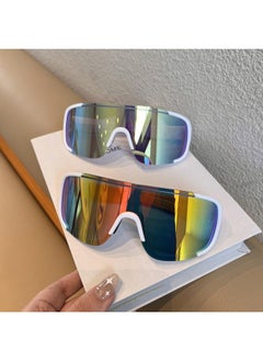 SKMEI Anti-fog Ski Outdoor Mountain Climbing Road Riding Glasses Windproof Glasses Mountain Bike Bike Sports Goggles Large Frame 
