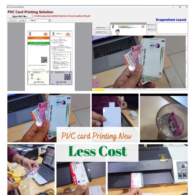 COMPUTER BAZAR CB Softcard PVC Card Printing Cards, Blank Cards, 54 x 86 mm, Compatible with Epson and Canon Printers (40) - Image 4