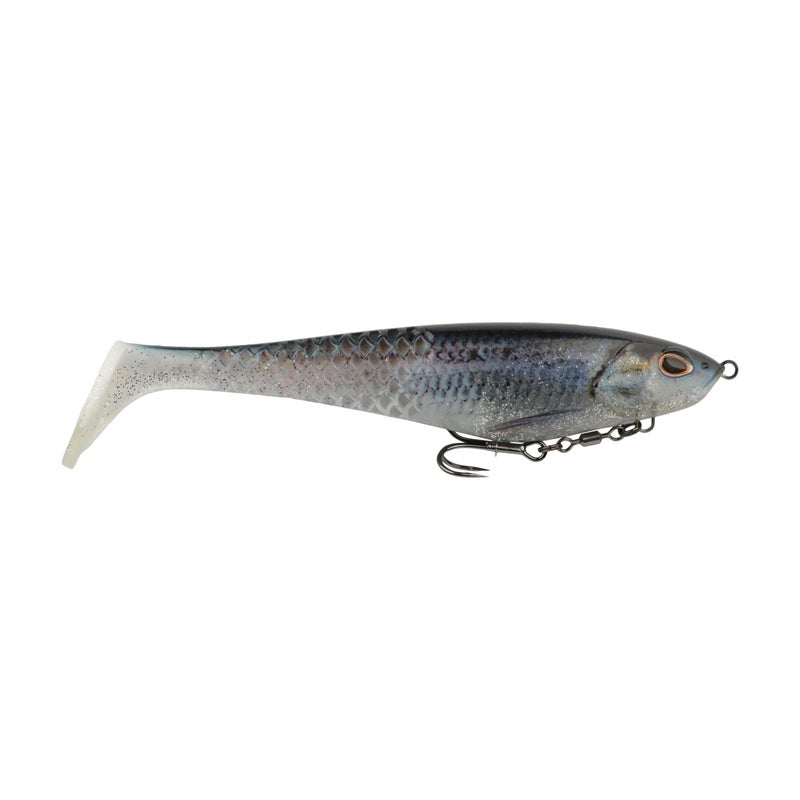 Berkley طُعم الصيد Berkley PowerBait® CullShad، HD Ghost Gizzard، 6 بوصة، طُعم سباحة ناعم، مزود بخطاف Fusion19TM، نظام وزن ذكي - Image 1