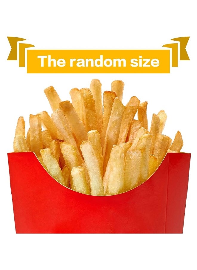 Zhanmai - Zhanmai 30 Pieces Fake French Fries Play Food Simulation Fake French Food Artificial Food French Fries PVC French Fries Kitchen Toy Decoration Lifelike Tools Restaurant Window Display Party Tricky - Image 1