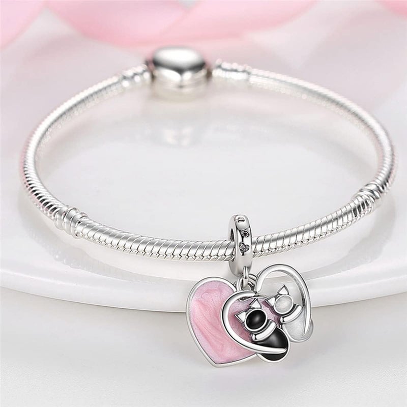 MULA 925 Sterling Silver Charms for Bracelets and Necklaces Airplane Passport Dangle Pendants Beads Butterfly Dragonfly Charms Jewelry Charm for Women - Image 2