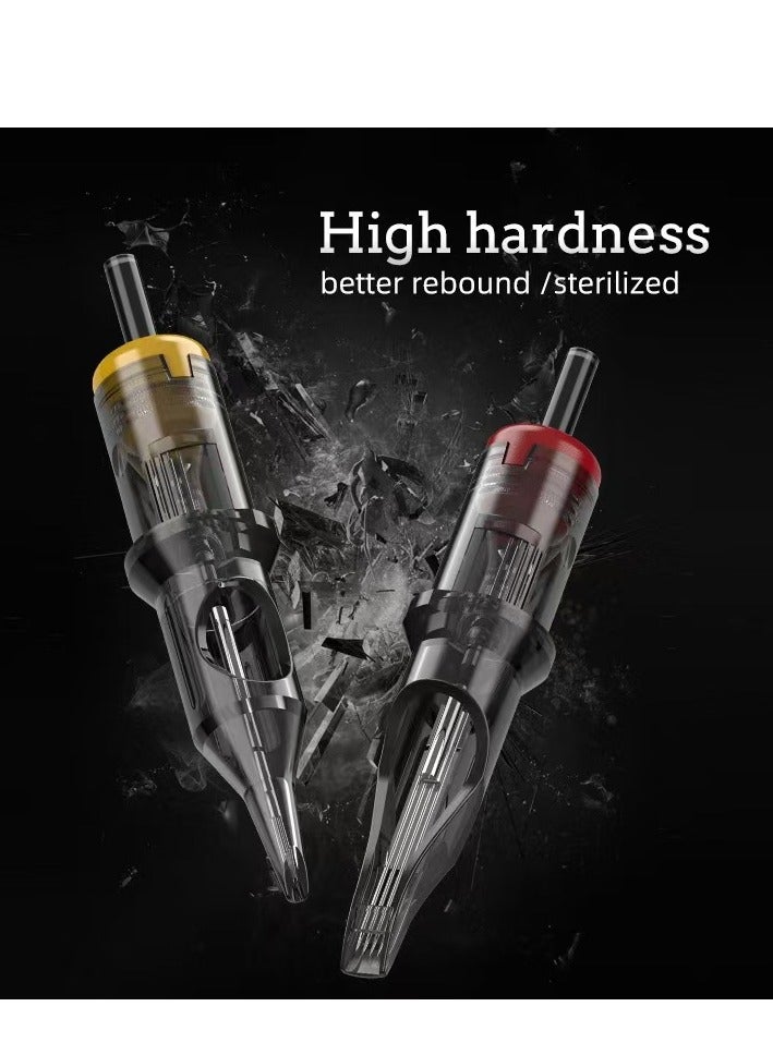20-Piece Tattoo Cartridge Needle Black - Image 3