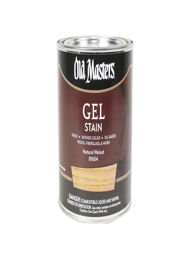 Old Masters 182303 81604 Gel Stain Natural Walnut Oil-Based - Image 3