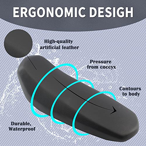 ABCERRSI Surron Seat,Standard Motorcycle Seat Cushion Electric Dirt Bike Seat With Sur Ron Light Bee X and S Black - Image 5