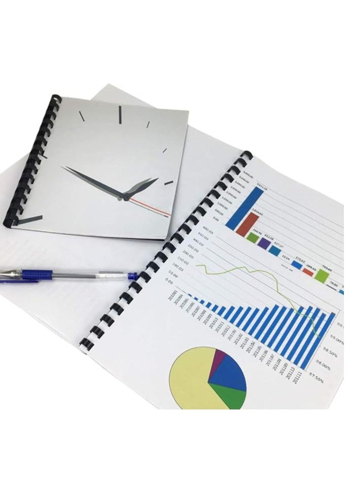 MASTER PLUS Comb Binding Spiral 32mm Plastic 50 Sheet 50pcs - Image 2