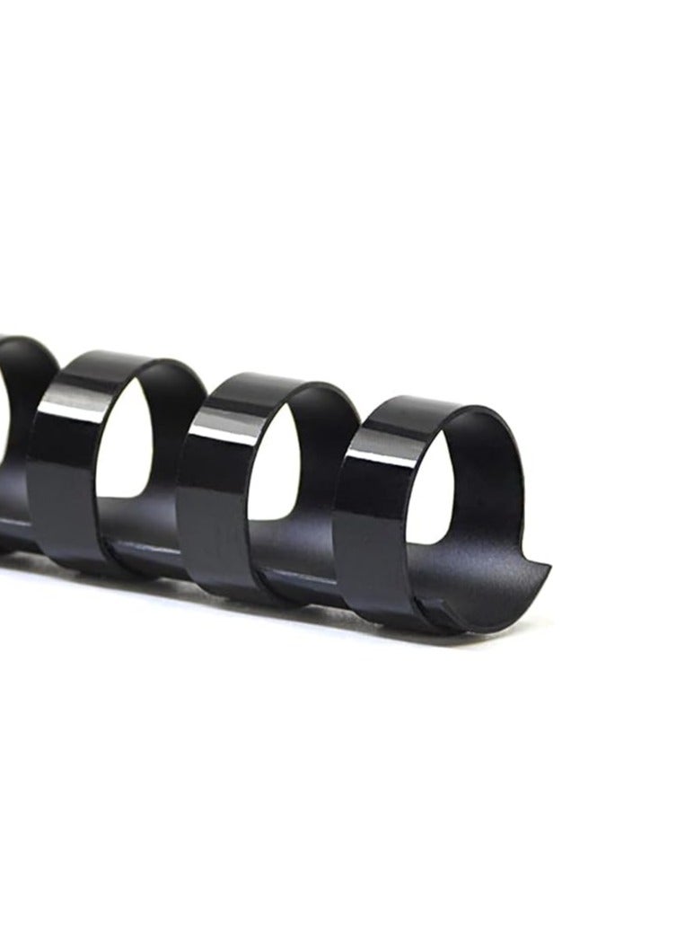 MASTER PLUS Comb Binding Spiral 32mm Plastic 50 Sheet 50pcs - Image 3