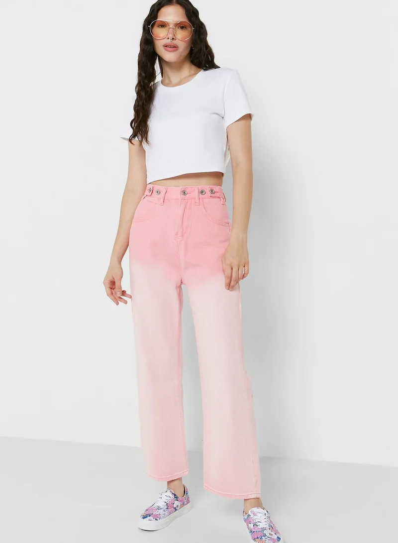 Ginger Coloured Mom Jeans
