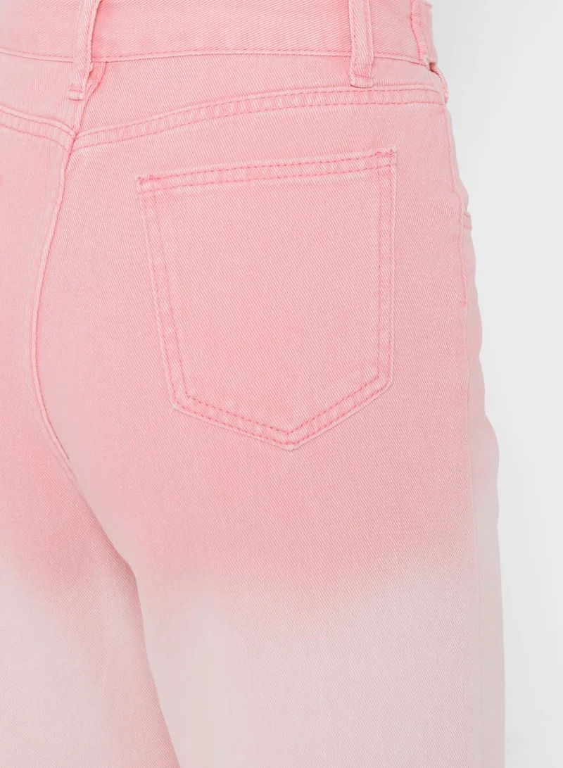 Ginger Coloured Mom Jeans