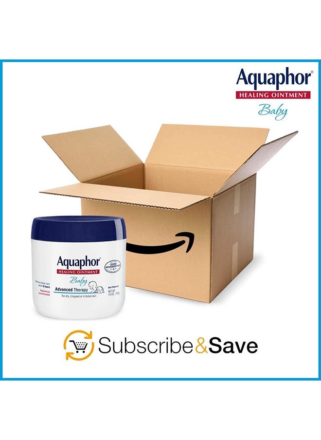 Aquaphor - Baby Healing Ointment Advanced Therapy Skin Protectant, Dry Skin And Diaper Rash Ointment, 14 Oz Jar - Image 1