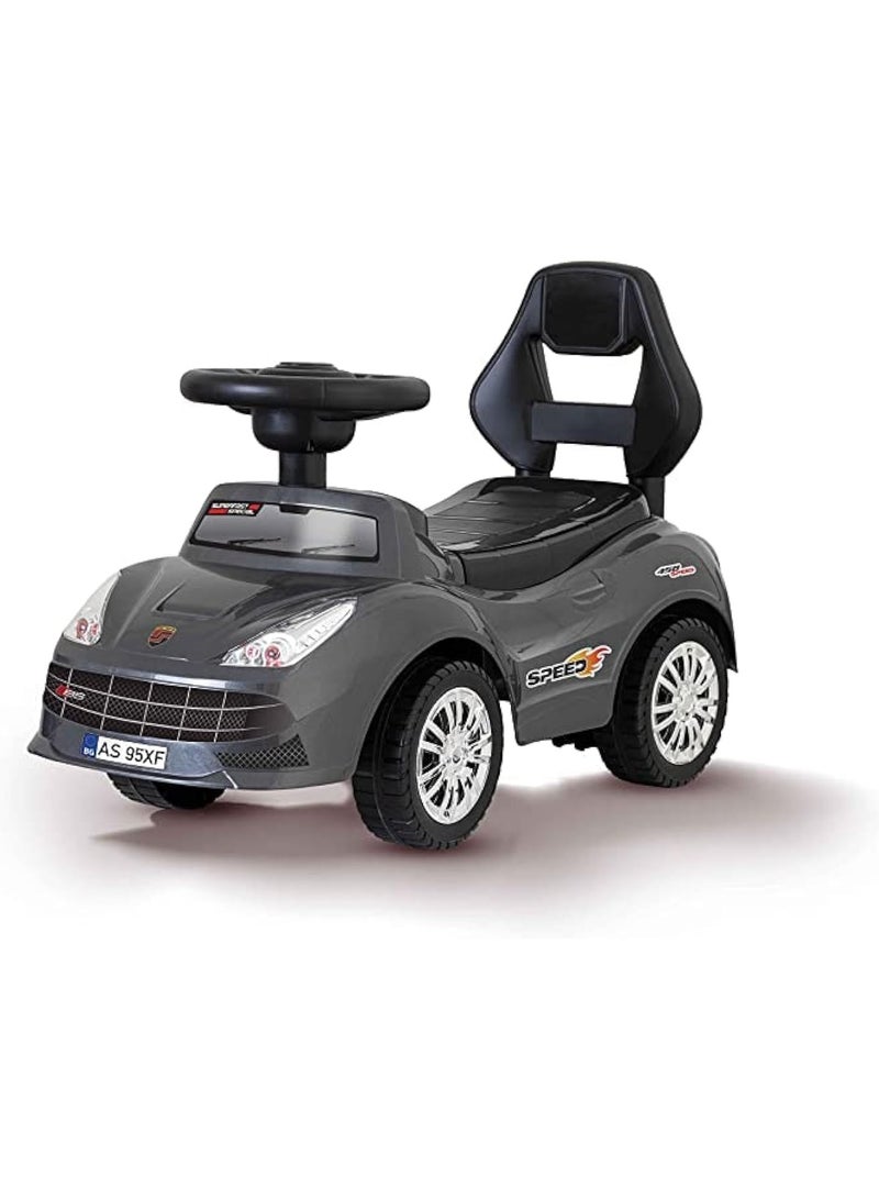 سيارة ركوب للأطفال تيك تويز (2-7 سنوات، رمادي) - Image 1