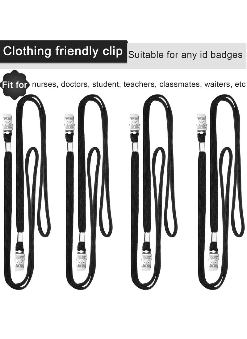 SYOSI - Bulk Lanyards for ID Name Badge Holders with Swivel Hook, Flat Lanyards Set for Office and School, 50 Pieces - Image 1