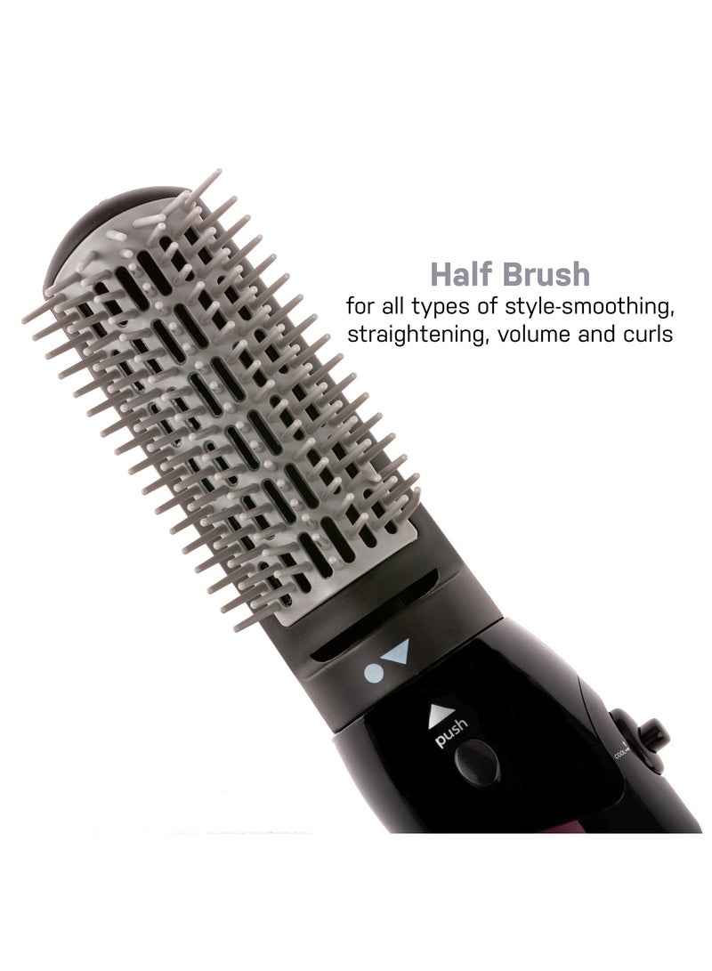 Yameem 2 IN 1 Hair Styler - Hot Air Brush With 2 Temperatures Cool Air Setting Overheat Protection - Image 3