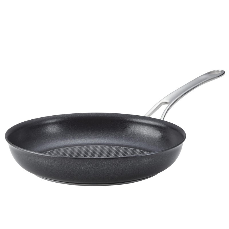 Anolon X SearTech Aluminum Nonstick Frying Pan 10Inch Super Dark Gray - Image 1