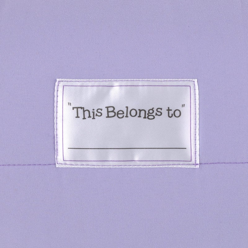 NoJo Disney Minnie Mouse I am Awesome Lavender and Pink Daisy Duck, Rainbow Hearts and Stars Toddler Nap Mat - Image 4