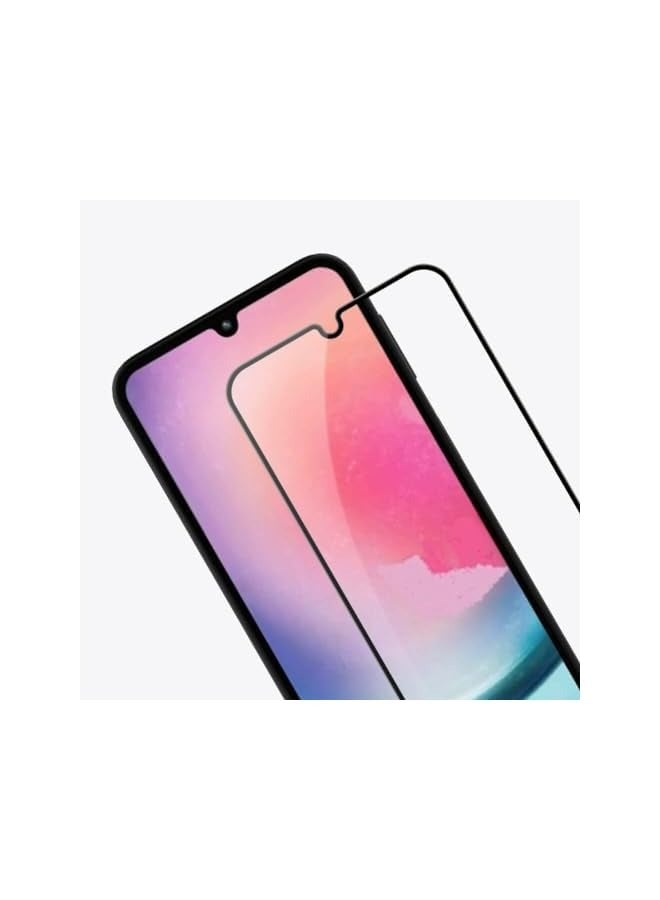بروماس واقي شاشة Galaxy A25 / A24 / M34 / F34 واقي من الزجاج المقسى واقي كامل من الحافة إلى الحافة لهاتف Galaxy A25 / A24 / M34 / F34 - Image 3