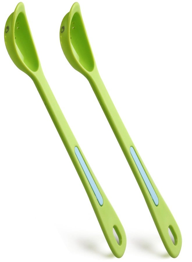 ziHenryDa pickle forks 2 pieces Olive Spoon, pickle picker Jar Spoon and Fork Set, for Kitchen Olives Cans, Onions, Cucumbers, Slotted Spoon - Image 1