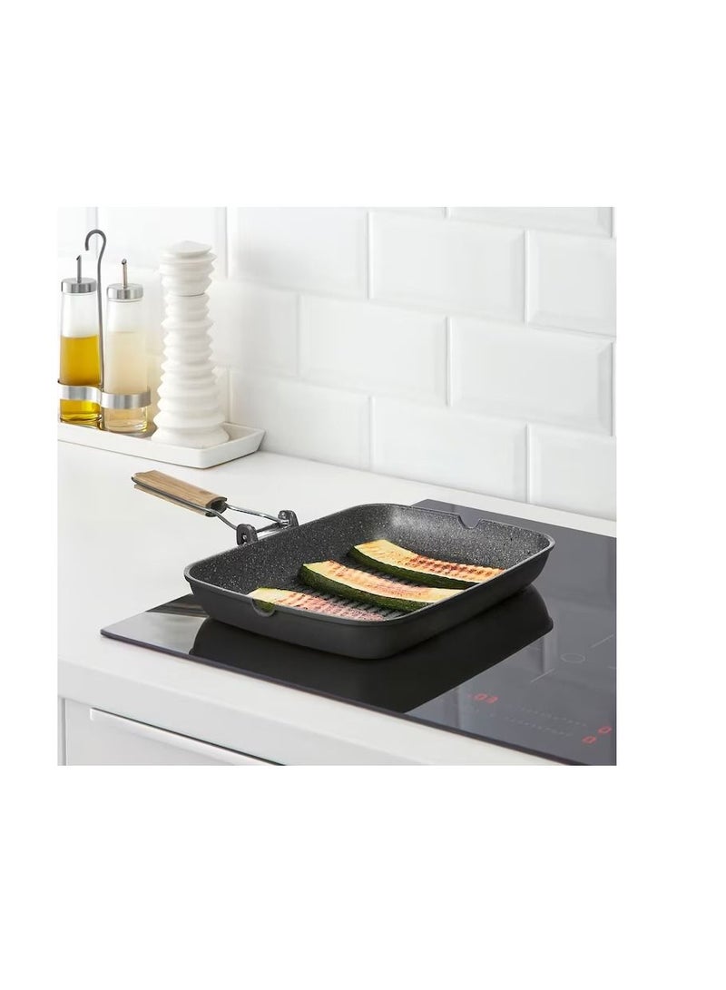 Grill pan, black36x26 cm  - Image 3