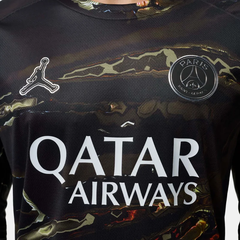Jordan Grey Men's Paris Saint-Germain 2026 Stadium Night Edition Replica Football Jersey for Men | Best Price UAE