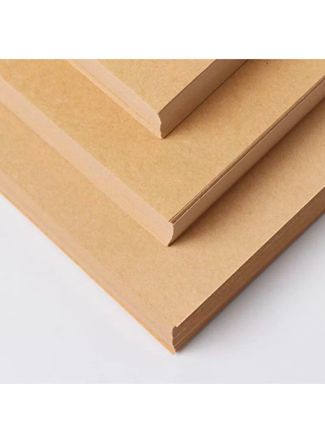 Yuzijian A4 Kraft Paper 150g Thickened, Kraft Paper Cover, Kraft Printing Paper, Voucher Cover Paper, Kraft Cardstock Book Cover Paper, Packaging Paper, Drawing Paper, 100 Sheets, 1235 - Image 4