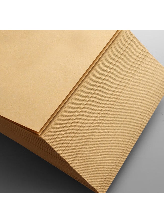 Yuzijian A4 Kraft Paper 150g Thickened, Kraft Paper Cover, Kraft Printing Paper, Voucher Cover Paper, Kraft Cardstock Book Cover Paper, Packaging Paper, Drawing Paper, 100 Sheets, 1235 - Image 3