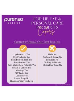 PURENSO Purenso Select - Berry Blue, 15g I Color For Lip, Eye & Personal Care Products  - Image 5